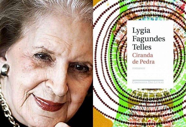 Lygia Fagundes e seu livro Ciranda de Pedra, de 1954