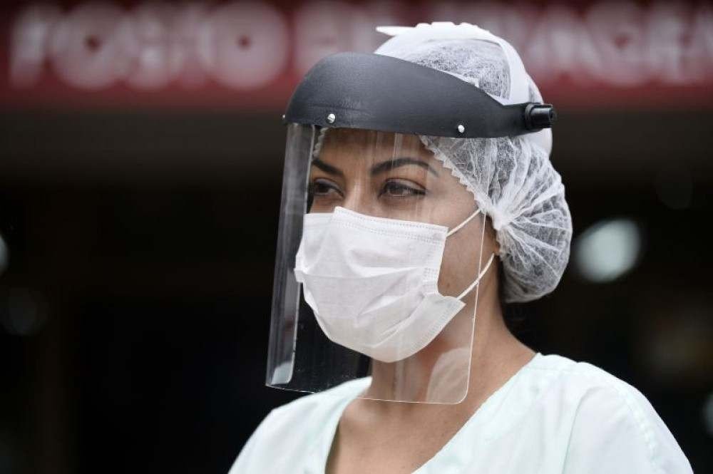 06/05/2020 Crédito: Minervino Júnior/CB/D.A Press. Brasil. Brasília - DF.Humanização dos profissionais de saúde no HRAN. Infectologista do Hran Joana Darc Gonçalves.