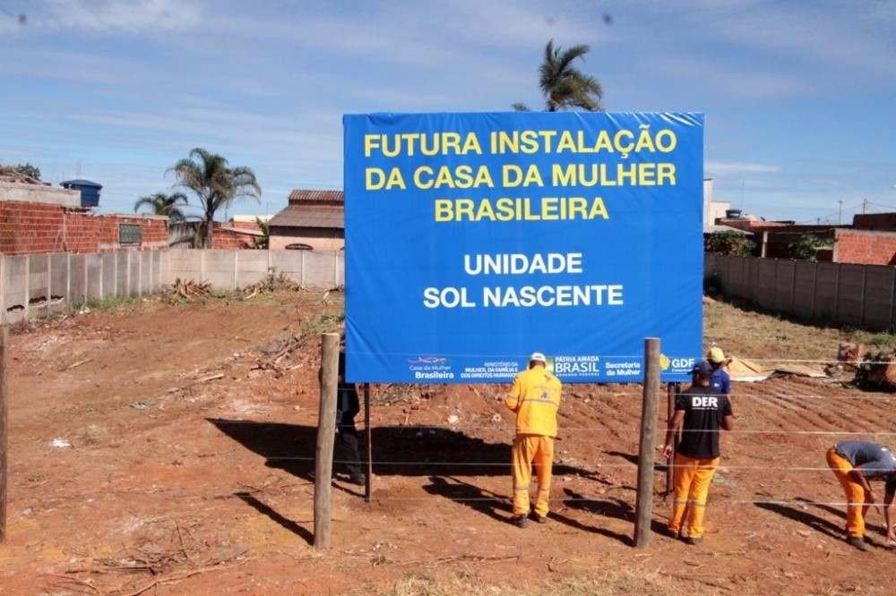 Quatro Casas da Mulher serão construídas em Sobradinho II, Sol Nascente, Recanto das Emas e São Sebastião. 