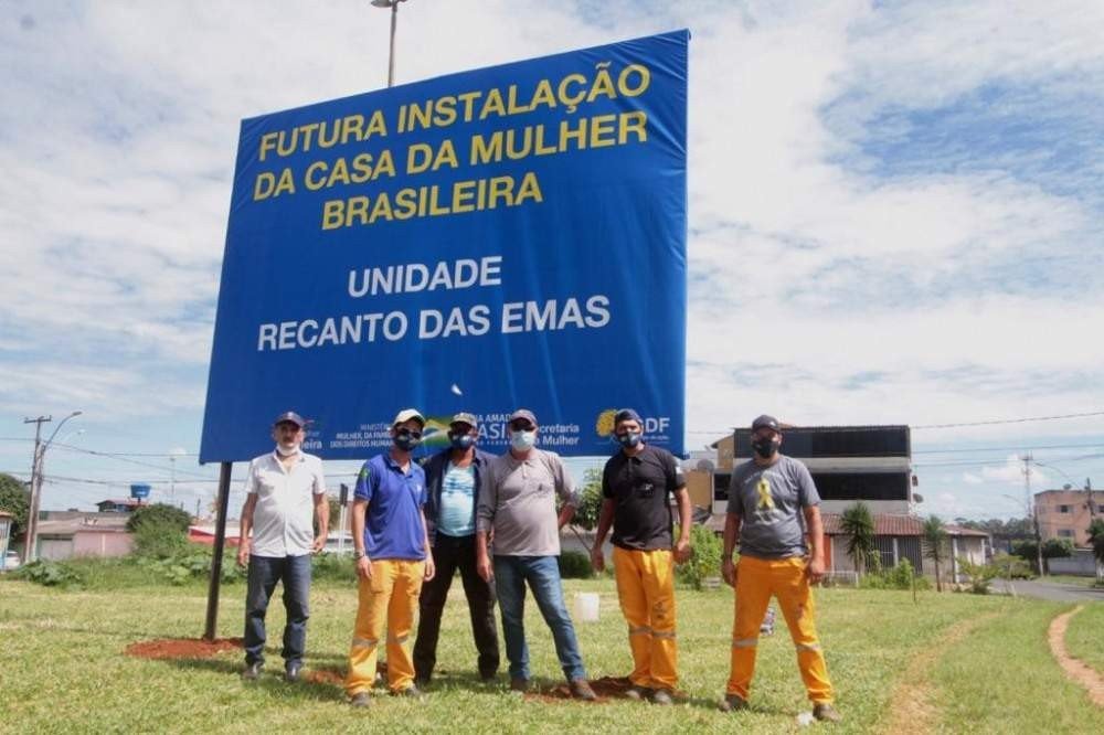 Quatro Casas da Mulher serão construídas em Sobradinho II, Sol Nascente, Recanto das Emas e São Sebastião. 
