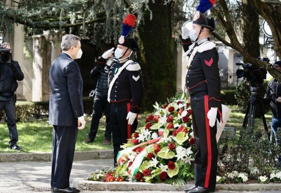 HANDOUT / PALAZZO CHIGI PRESS OFFICE / AFP