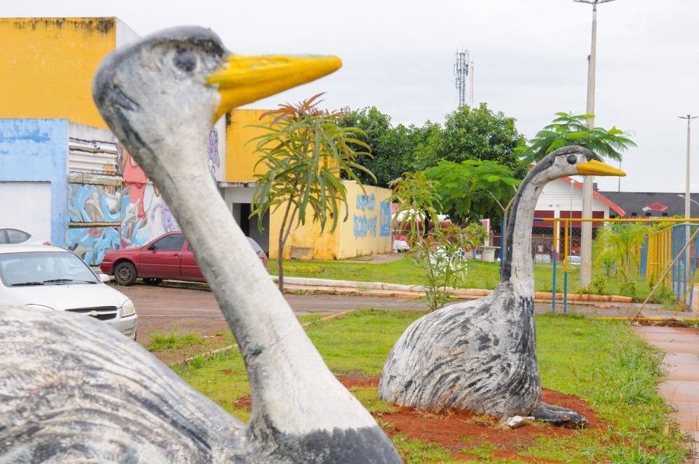 População vai decidir destino de esculturas de emas no Recanto