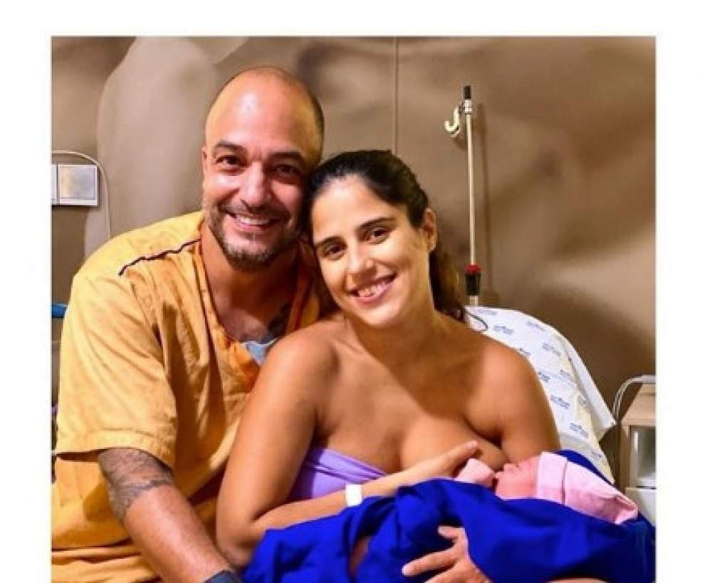 Camilla Camargo dá à luz Júlia, segunda filha com Leonardo Lessa