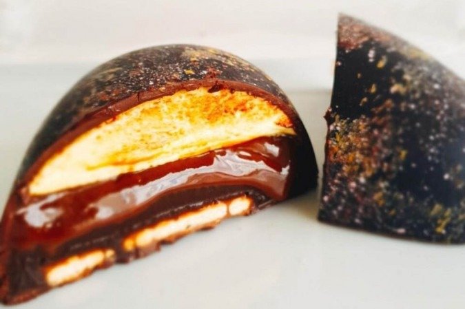 Ovo Smore&rsquo;s &mdash; casquinha de chocolate 54% belga 