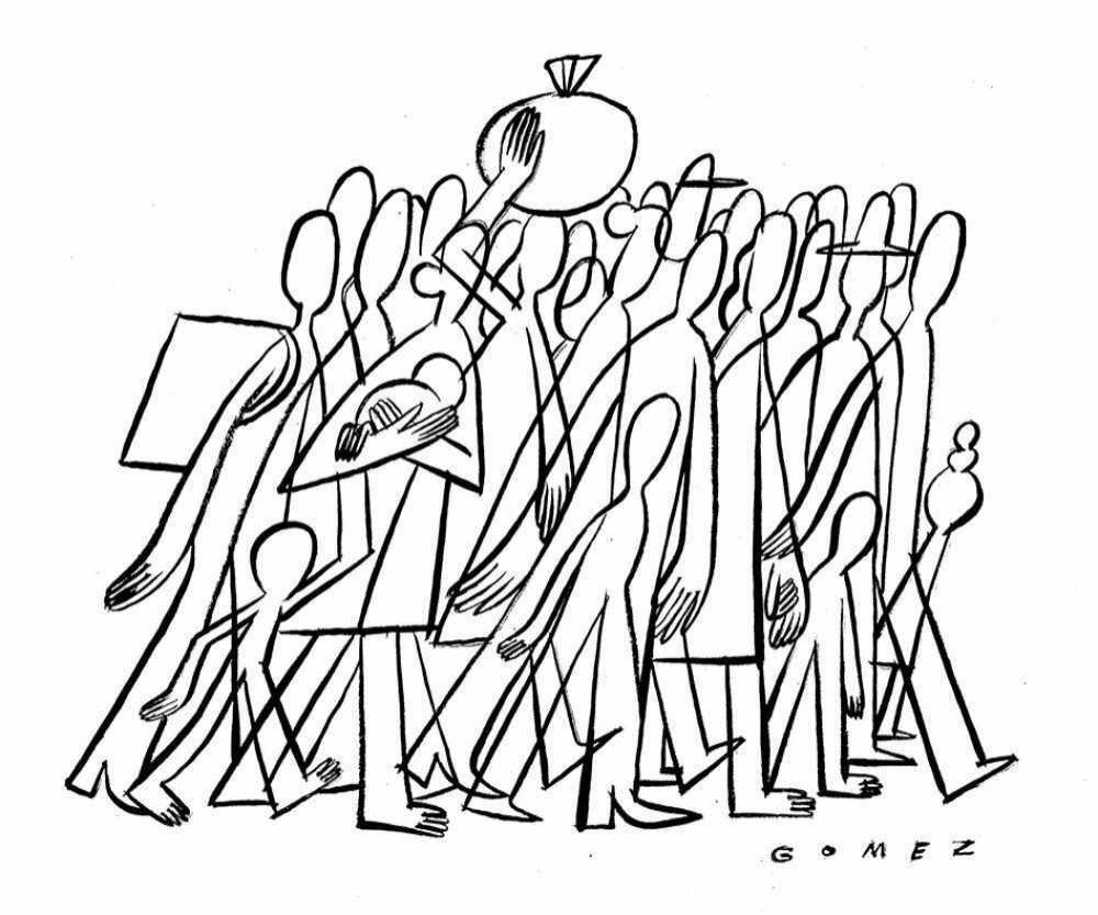 Artigo: Tem gente com fome