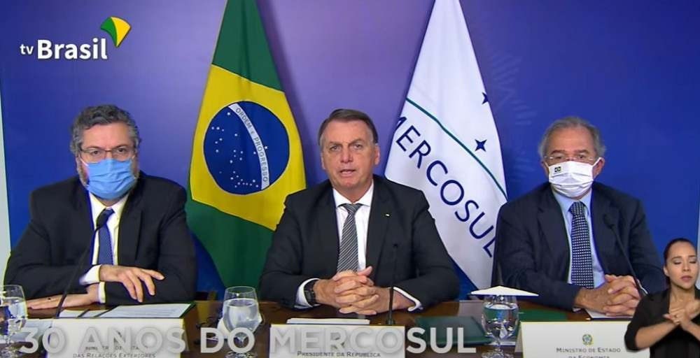 Há amplo espaço para Mercosul aprofundar integração regional, diz Bolsonaro