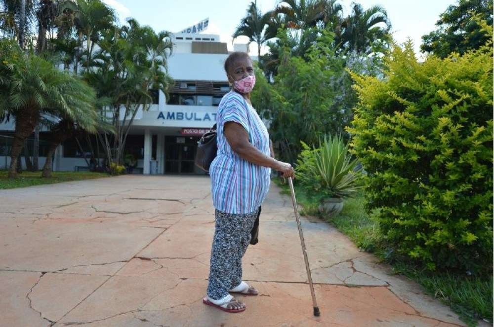 Regina Malva Garcia, 67, moradora da Vila Planalto e dona de casa