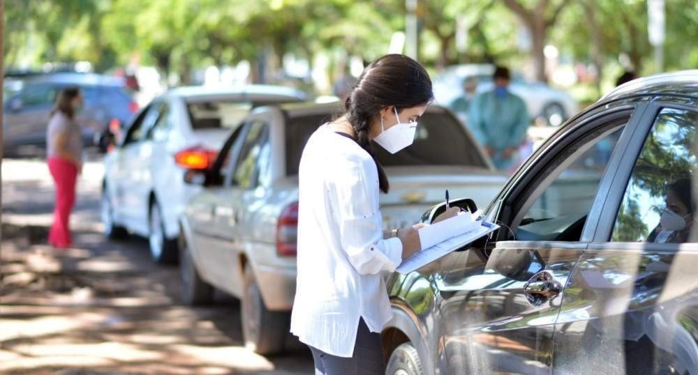 Na manhã desta segunda, procura para receber o imunizante foi baixa em posto de vacinação do Parque da Cidade