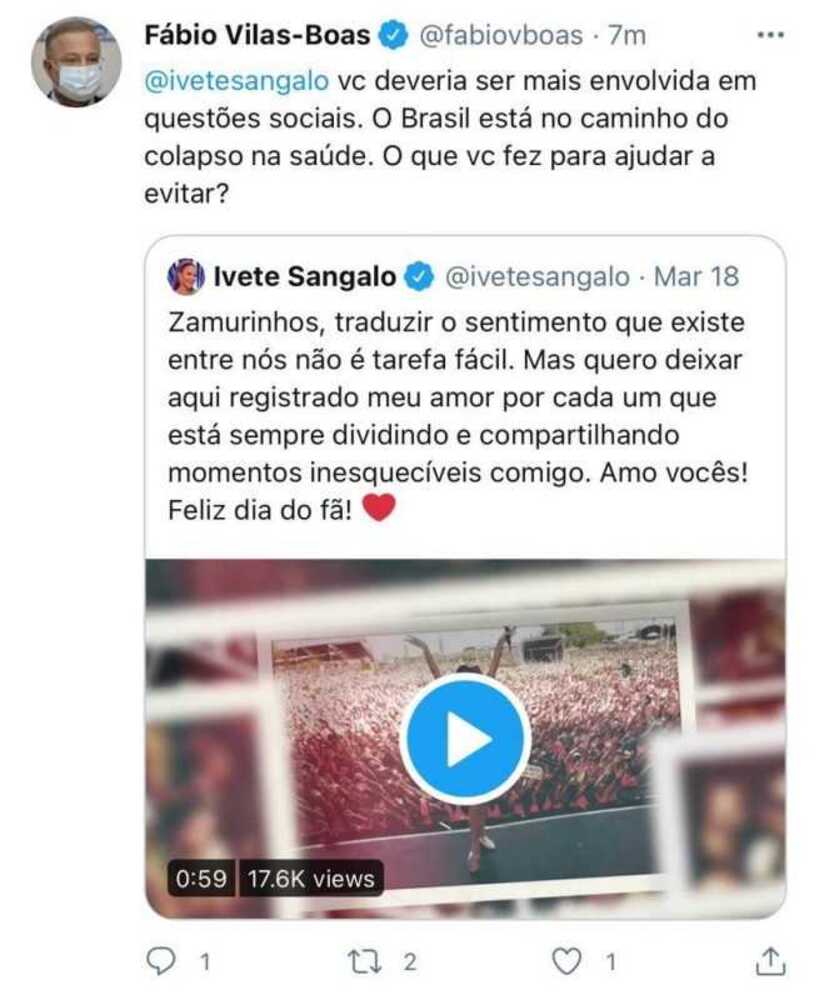 tuíte apagado