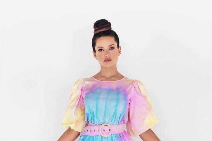 A BBB Juliette Freire usou o vestido tie-dye várias vezes no programa
