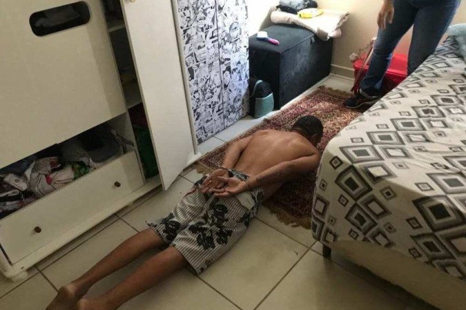O preso tem uma extensa ficha criminal e está foragido desde março - (crédito: Polícia Penal/Divulgação) O preso tem uma extensa ficha criminal e está foragido desde março - (crédito: Polícia Penal/Divulgação)
