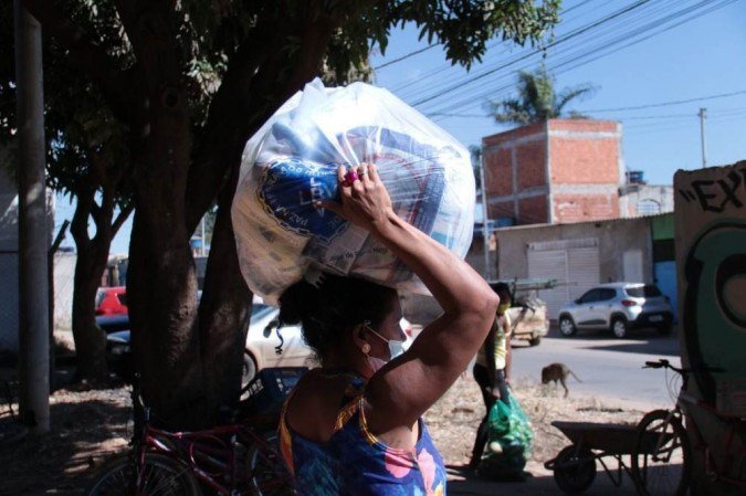 Durante a pandemia, a LBV doou mais de 500 mil mantimentos para 6 mil famílias do DF