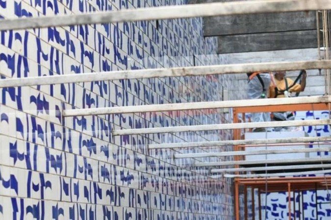 O centenário de Athos Bulcão, com obras espalhadas pela capita, é lembrado em exposição virtual do CCBB - (crédito: Ed Alves/ CB DA Press) O centenário de Athos Bulcão, com obras espalhadas pela capita, é lembrado em exposição virtual do CCBB - (crédito: Ed Alves/ CB DA Press)