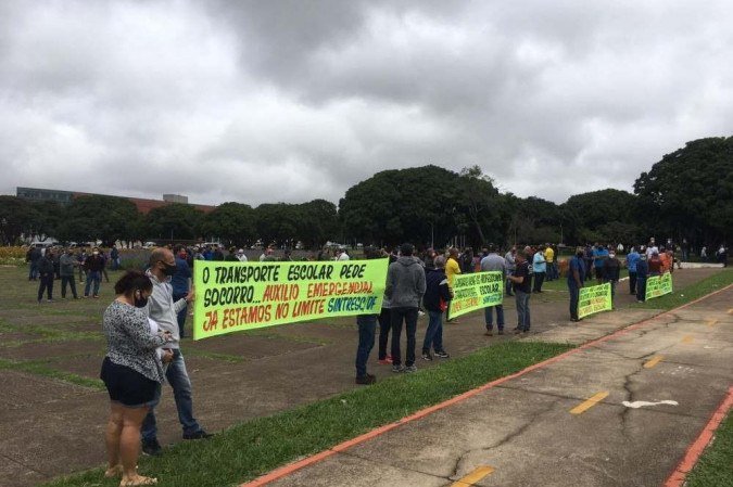 Cerca de 2.046 pessoas fazem parte da categoria no DF, sendo que 80% trabalham com escolas públicas -  (crédito: Ana Maria da Silva)