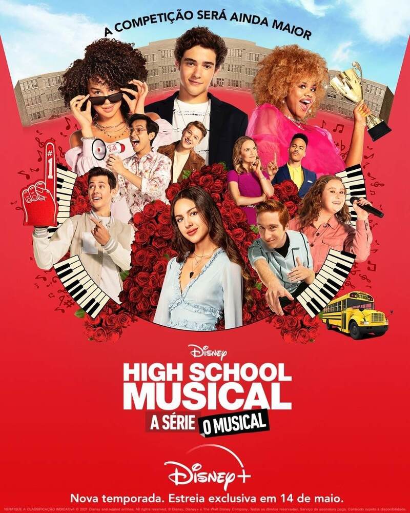 Trailer da 2ª temporada de série de High School Musical traz Bela