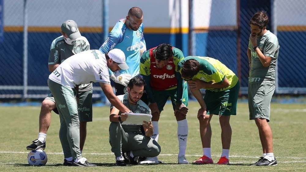 Treino do Palmeiras em Brasília