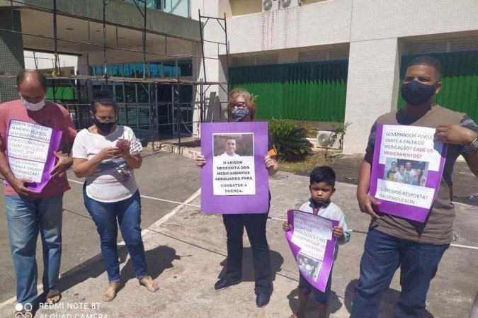 familiares denunciam falta de medicamento em hospital regional de Santa Maria -  (crédito: Arquivo Pessoal)