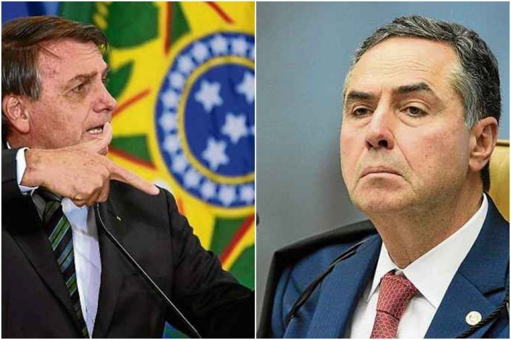 Bolsonaro sobre voto impresso: "Qual é o poder de convencimento do senhor  Barroso?"