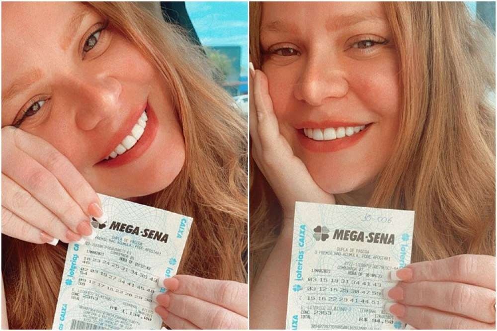 Ex-BBB que ganhou mais de 60 vezes na loteria mostra bilhete premiado