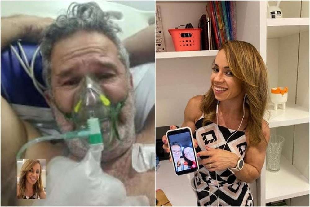 Veja como parentes de internados com covid-19 mantêm o contato familiar