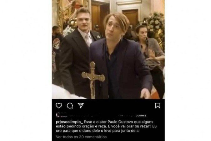 Post do pastor no Instagram gerou revolta até entre os fiéis 