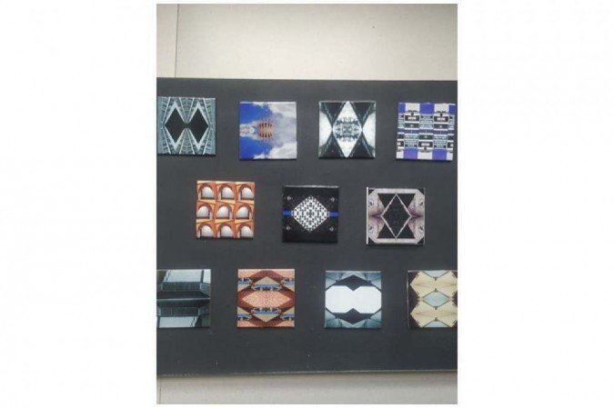 Azulejos em madeira, da Geometria Candanga (pre&ccedil;o sob consulta)