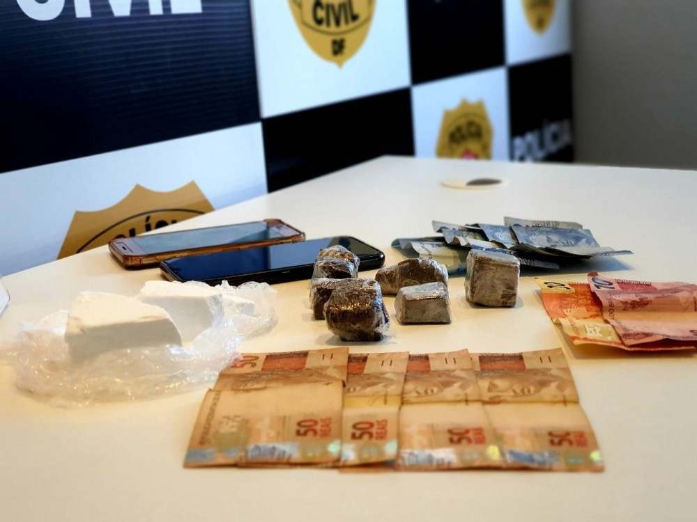 Tio e sobrinho acusados de vender cocaína no DF são presos no Varjão