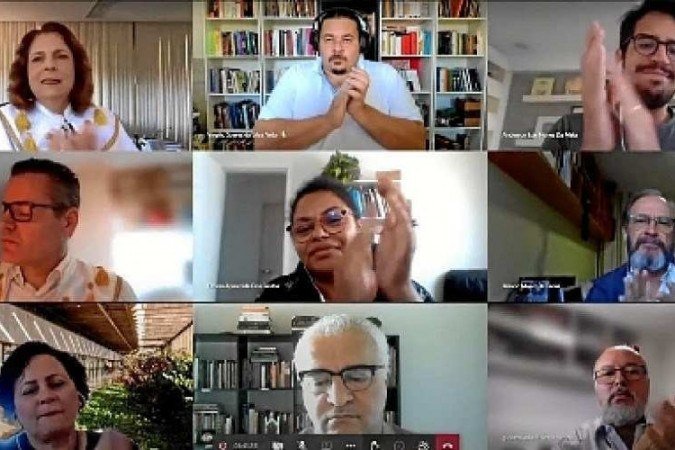 (crédito: Reprodução/YuotubeReunião) (crédito: Reprodução/YuotubeReunião)