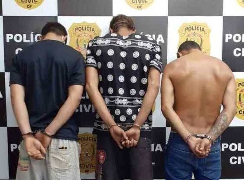 Operação termina com três integrantes de grupo criminoso presos em Samambaia