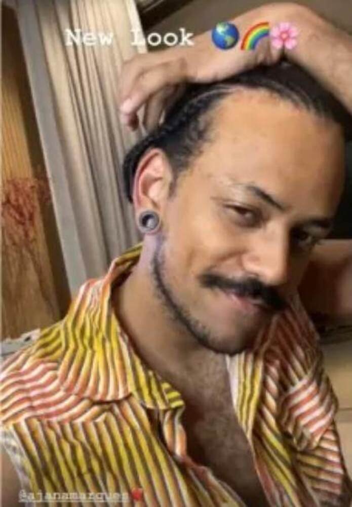 Jo&atilde;o Luiz, do BBB21, muda cabelo