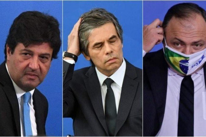 CPI da Covid ouvirá ex-ministros da saúde, Luiz Henrique Mandetta, Nelson Teich e Eduardo Pazuello 