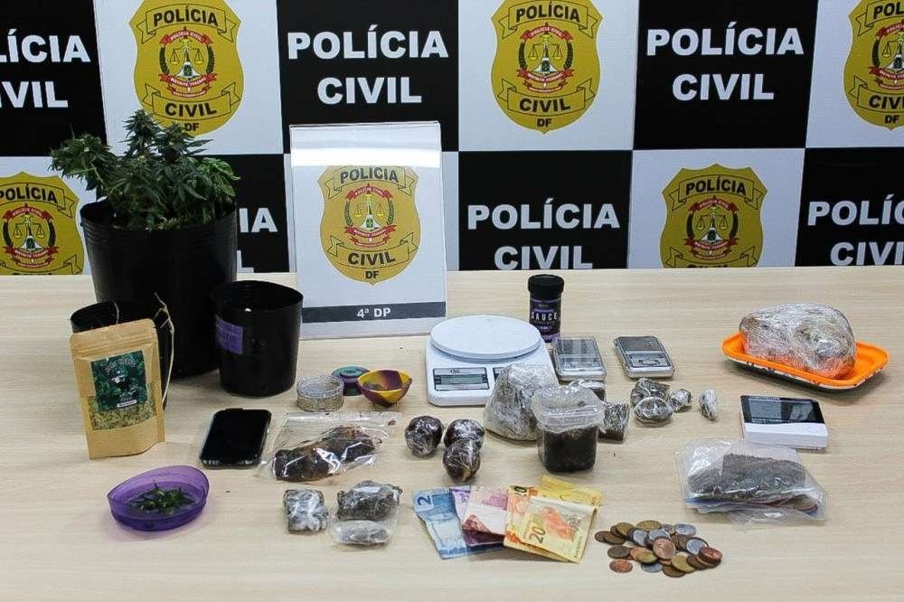 Dupla é presa no DF por fabricar 