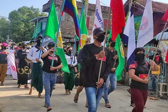 (crédito: Handout / DAWEI WATCH / AFP) (crédito: Handout / DAWEI WATCH / AFP)