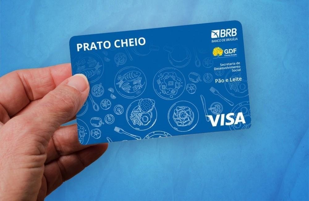 Cartão Prato Cheio: GDF começa a liberar crédito para beneficiários
