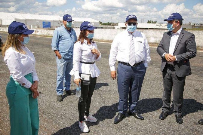 Governador Ibaneis Rocha visitou Autódromo de Brasília na manhã desta quinta (6/5) - (crédito: Tony Oliveira/Agência Brasília) Governador Ibaneis Rocha visitou Autódromo de Brasília na manhã desta quinta (6/5) - (crédito: Tony Oliveira/Agência Brasília)