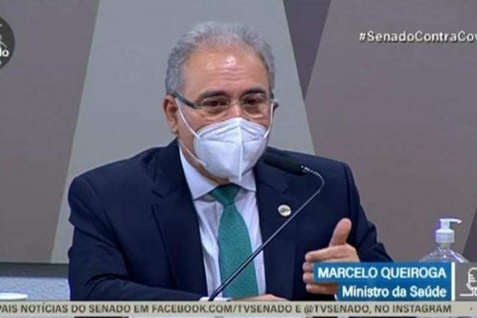 (crédito: Reprodução/TV Senado) (crédito: Reprodução/TV Senado)