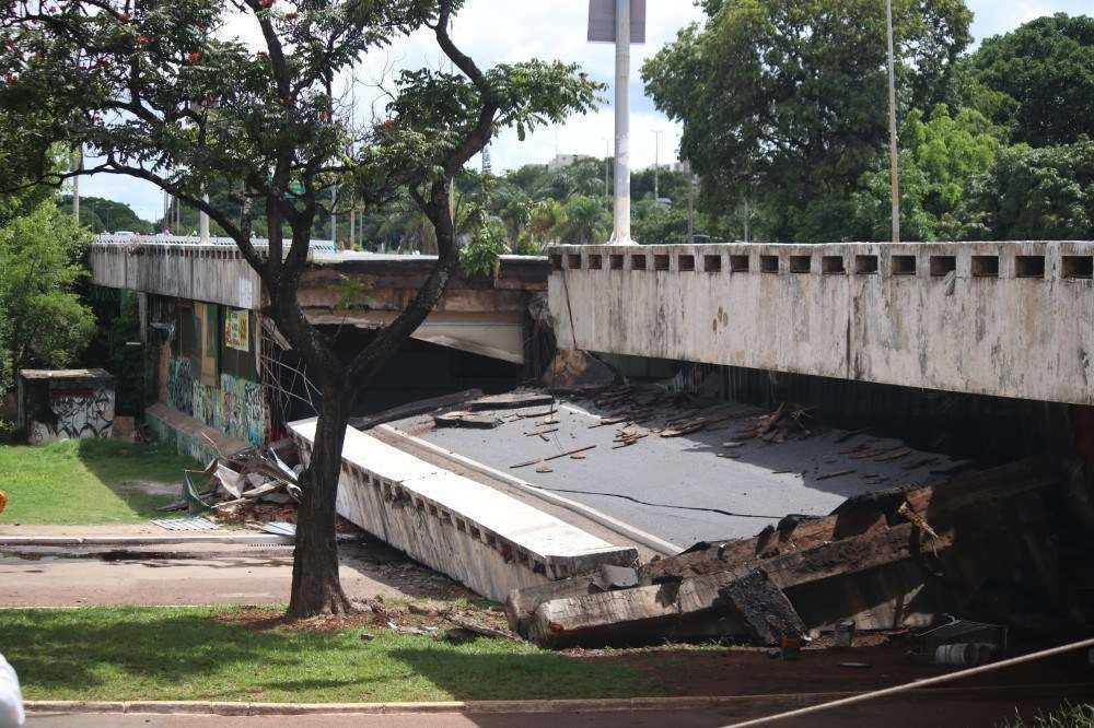 Cinco ex-gestores são indiciados por desabamento de viaduto no Eixão