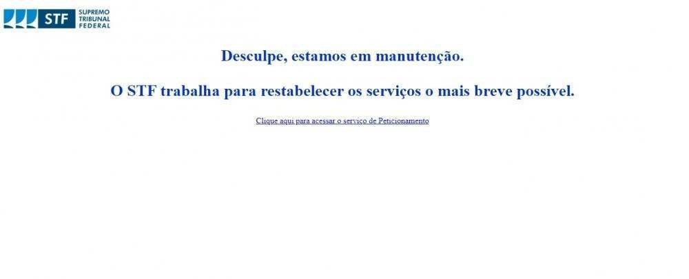 (crédito: reproduçãoSTF) (crédito: reproduçãoSTF)
