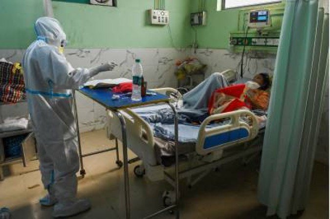 Hospital da Índia: característica genética é comum na Ásia - (crédito: PRAKASH SINGH) Hospital da Índia: característica genética é comum na Ásia - (crédito: PRAKASH SINGH)