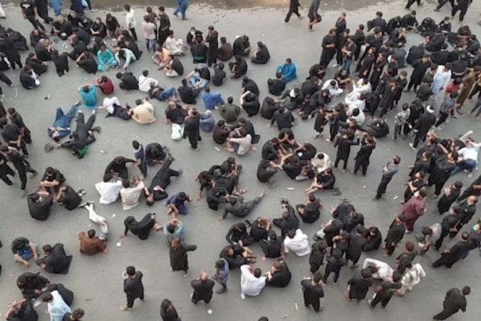  (crédito: Arif ALI, Justine GERARDY / AFPTV / AFP)