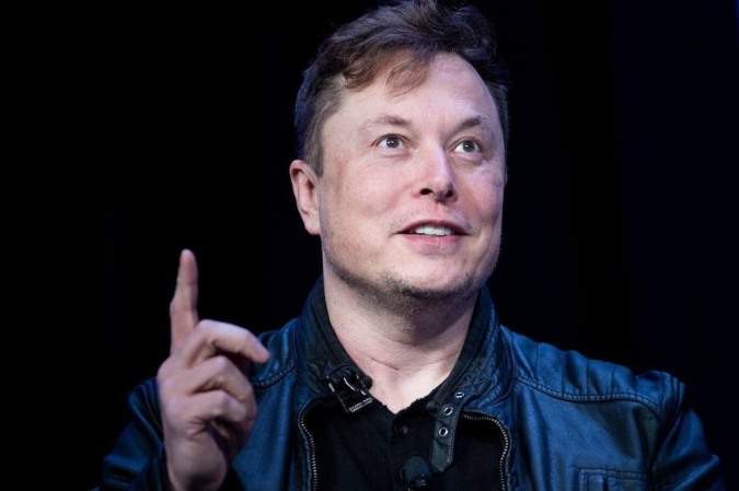 Criado pela SpaceX, a Starlink, serviço fundado por Elon Musk, tem o objetivo de oferecer internet banda larga de alta potência, mesmo em regiões mais remotas -  (crédito: Brendan Smialowski/ AFP)