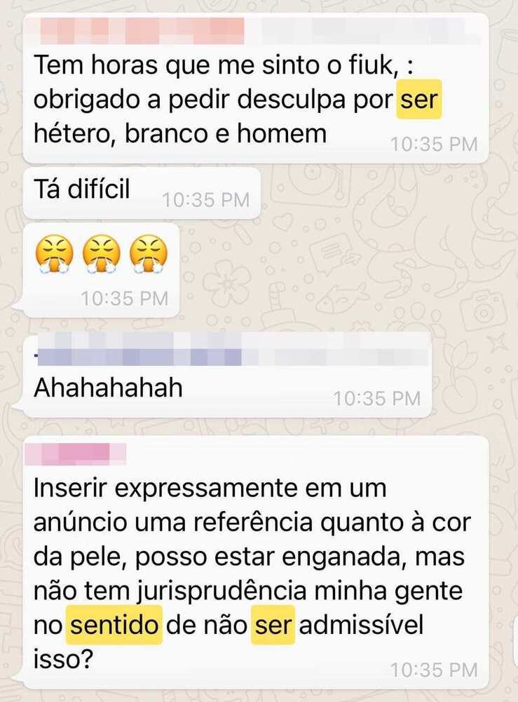 Suposto caso de racismo entre advogados do DF