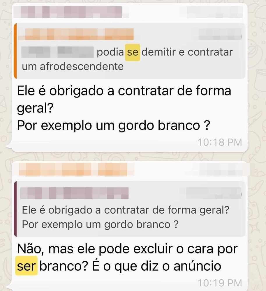 Suposto caso de racismo entre advogados do DF