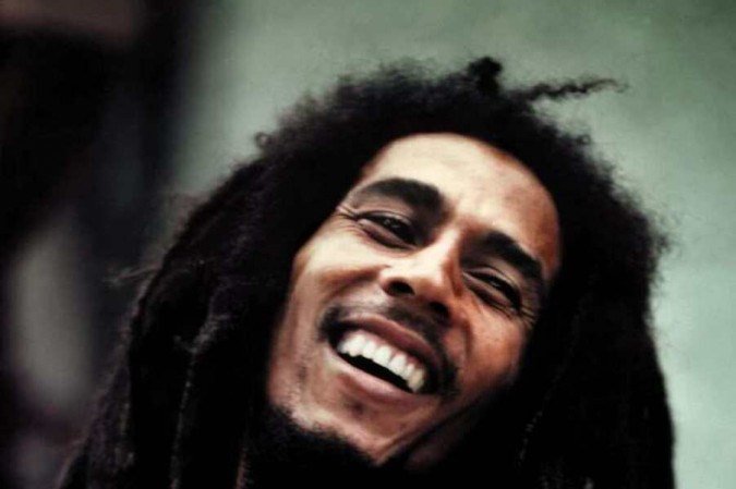 Cantor de reggae Bob Marley.