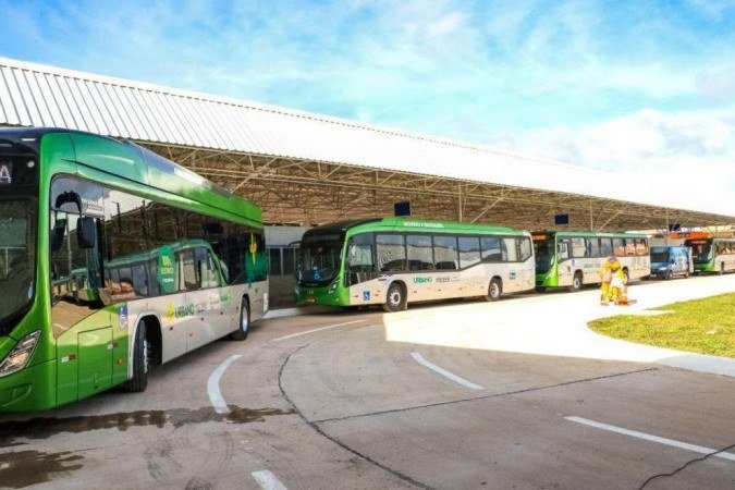 Para a renovação total da frota que atua na Área 1 o GDF precisa receber mais 77 veículos -  (crédito: Renato Alves/Agência Brasília)