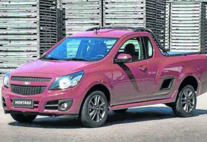 Montana vem perdendo mercado há muito tempo para a Fiat Strada e mesmo para a defasada Saveiro, da Volks -  (crédito: Chevrolet/CB/D.A Press) -Montana vem perdendo mercado há muito tempo para a Fiat Strada e mesmo para a defasada Saveiro, da Volks -  (crédito: Chevrolet/CB/D.A Press)