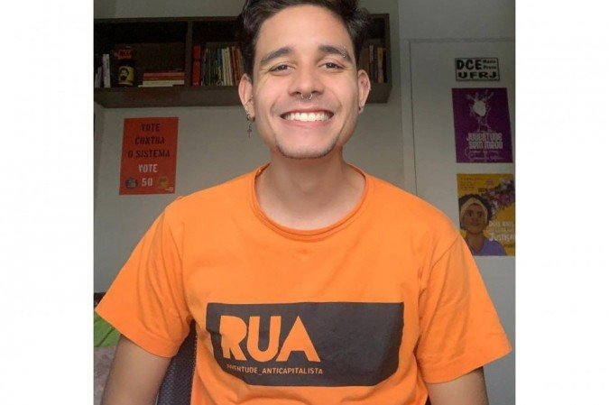 Fábio é membro do Diretório Acadêmico Central da UFRJ e afirma que os estudantes estão bastante engajados para o ato de sexta
