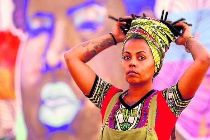 Coordenadora geral da Casa Akotirene, Joice Marques denuncia que, após a abolição, os avanços sociais foram poucos, comparados aos danos provocados pela escravidão -  (crédito: Carlos Vieira/CB/D.A Press)