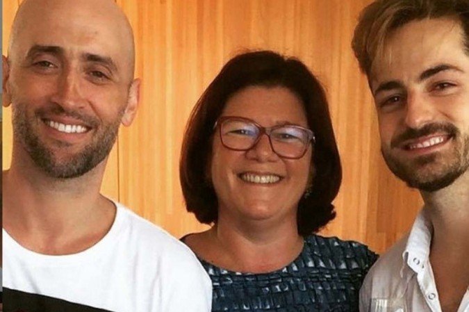 Dia do casamento de Paulo Gustavo e Thales Bretas -  (crédito: Instagram/ Reprodução)