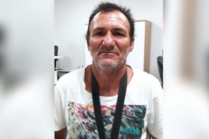 A polícia divulgou a foto do homem para tentar identificar mais víitmas -  (crédito: PCDF/Divulgação)